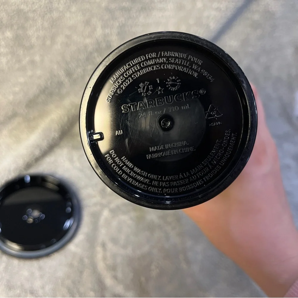 Starbucks Black Slime Drip Halloween 2024 24 Oz Venti Tumbler